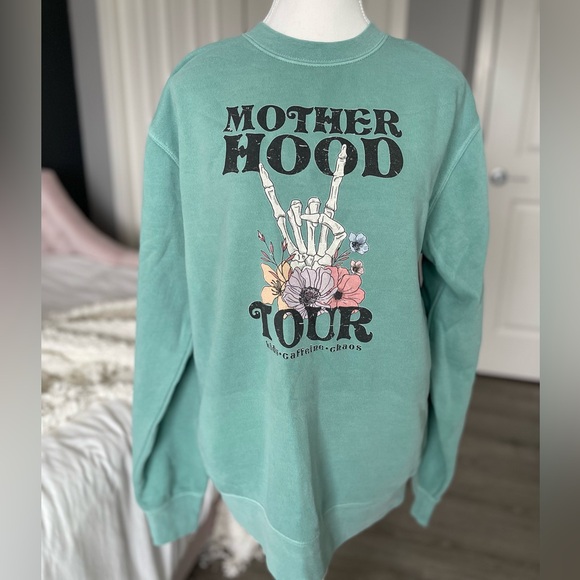 *NEW* Timber + Gray Motherhood World Tour Premium Crewneck Sweater - Picture 2 of 4